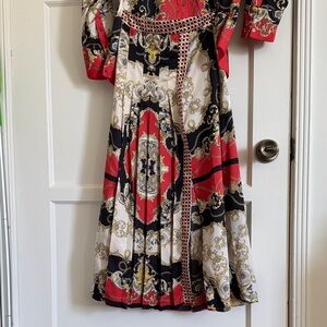 Zara Baroque Chain Pleated Skirt XS (can purchase as set)